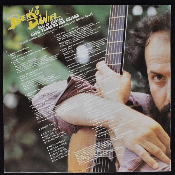 Benko Daniel - Ezer Ev Gitaron  [LP]