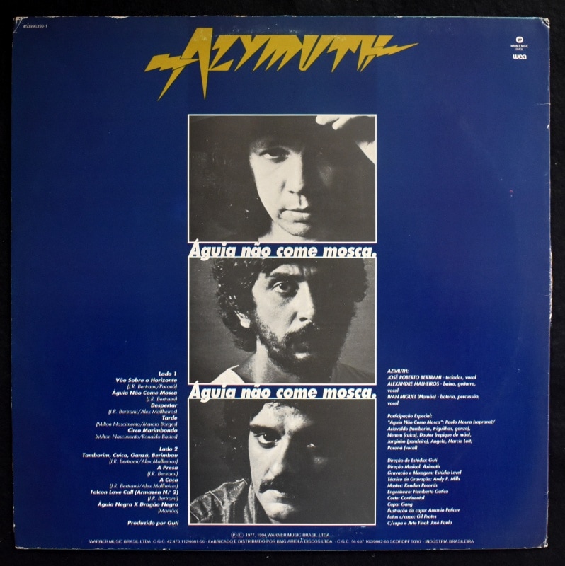 Azymuth - Aguia Nao Come Mosca   [LP] 94ǯ�����ꥤ���塼
