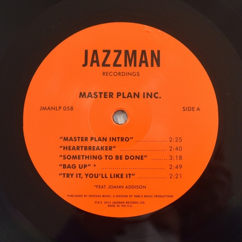 Master Plan Inc. - Master Plan Inc.       [Compilation LP]
