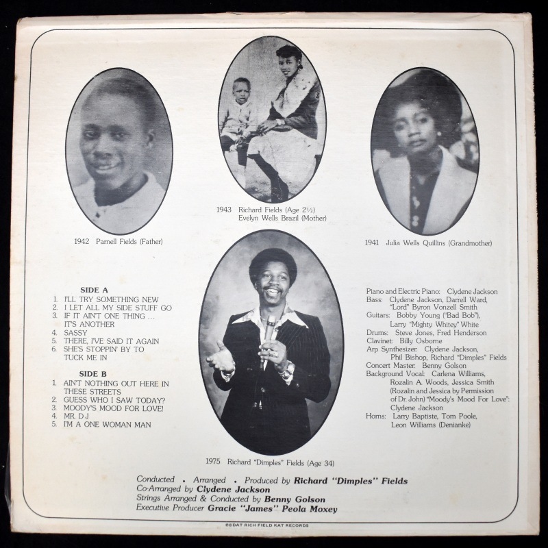 Richard "Dimples" Fields - Spoiled Rotten!   [LP]