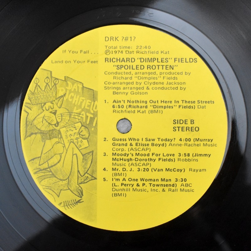 Richard "Dimples" Fields - Spoiled Rotten!   [LP]