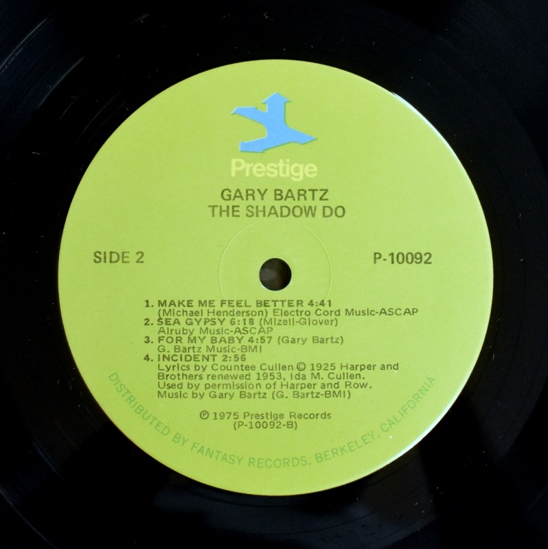 Gary Bartz - The Shadow Do     [LP]
