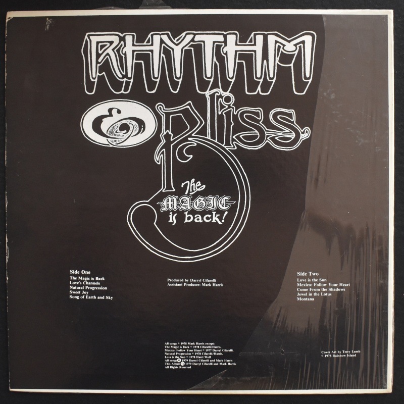 Rhythm & Bliss - The Magic Is Back     [LP]