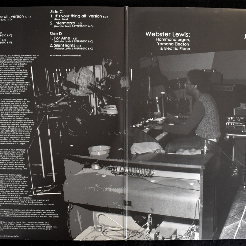 Webster Lewis Featuring The Post-Pop, Space Rock, Be-Bop, Gospel Tabernacle Chorus and Orchestra BABY! - Webster Lewis In Norway - The Club7 Live Tapes  [ 2��LP ]