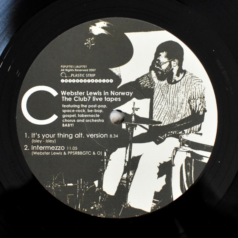 Webster Lewis Featuring The Post-Pop, Space Rock, Be-Bop, Gospel Tabernacle Chorus and Orchestra BABY! - Webster Lewis In Norway - The Club7 Live Tapes  [ 2��LP ]