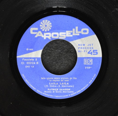 Patrick Samson - Gloria / Laila Laila