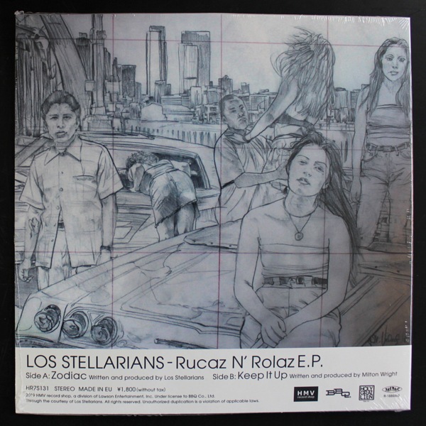 Los Stellarians “Rucaz N’ Rolaz E.P.” Los Stellarians – Rucaz N Rolaz E.P. – Vinyl (7