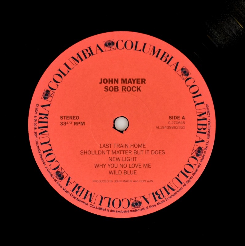 John Mayer - Sob Rock   [LP]