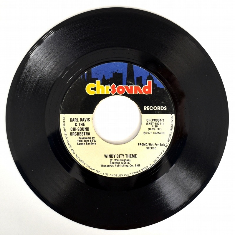 Carl Davis & The Chi-Sound Orchestra - Windy City Theme / Windy City Theme     [7inch Promo]