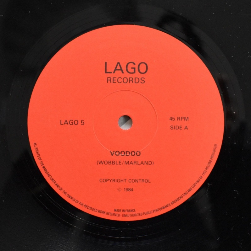 Jah Wobble, Ollie Marland, Polly Eltes -  'Voodoo'��[12inch Maxi Single)