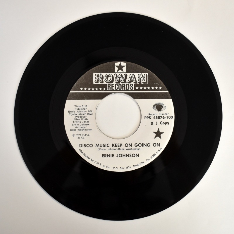 Ernie Johnson - Disco Music Keep On Going On / Dream To Remember   [7inch Promo]