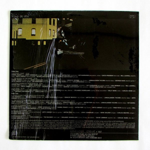 Kip Hanrahan - Coup De Tete｜全てのカテゴリー｜Paddy Field