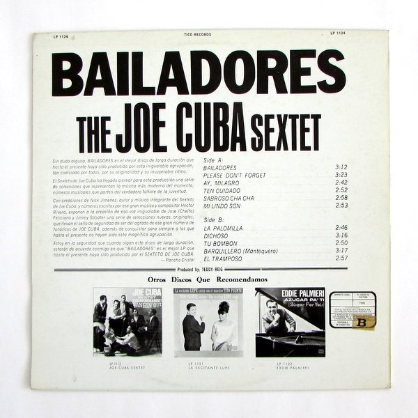 Joe Cuba Sextet (The) - Bailadores