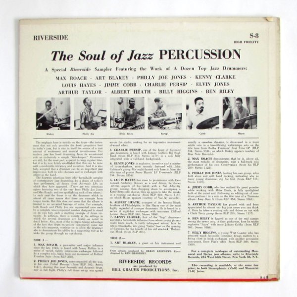 V.A - The Soul Of Jazz Percussion