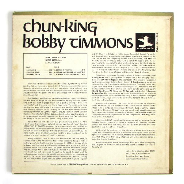 Bobby Timmons Soul Food レア盤 prestige 送料込 Bobby Timmons – Soul Food | Releases | Discogs