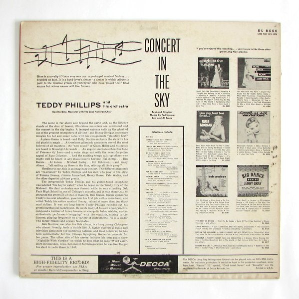 Teddy Phillips and his orchestra - Concert In The Sky