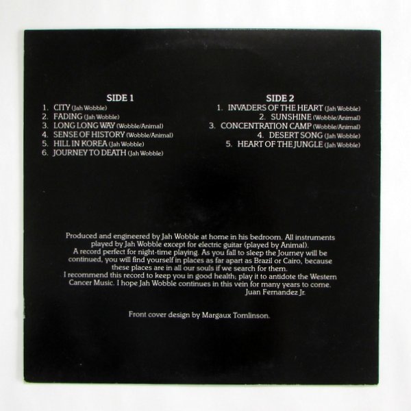Jah Wobble - Jah Wobble's Bedroom Album