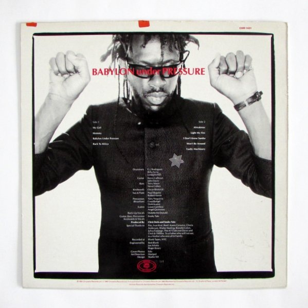 Snuky Tate - Babylon Under Pressure