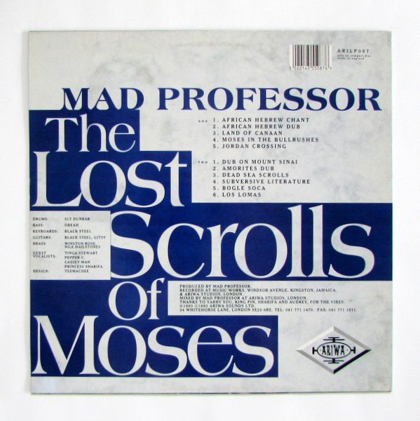 Mad Professor - The Lost Scrolls Of Moses