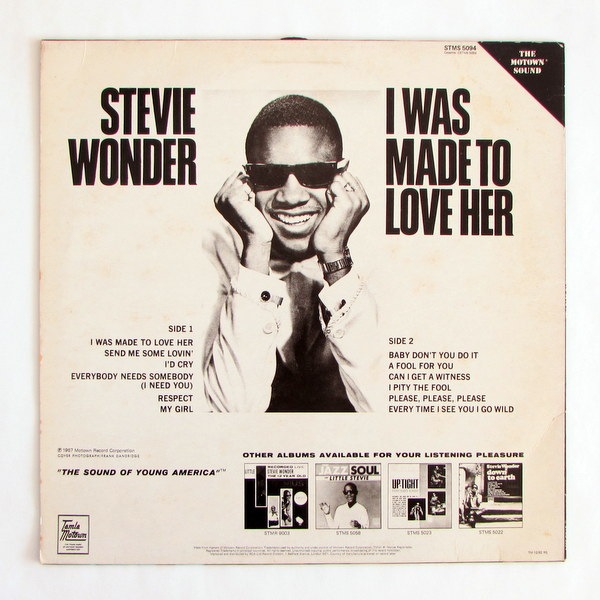 Stevie Wonder - I Was Made To Love Her