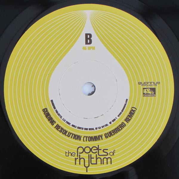 The Poets Of Rhythm - Smilin' (While You're Crying) / Guiding Resolution