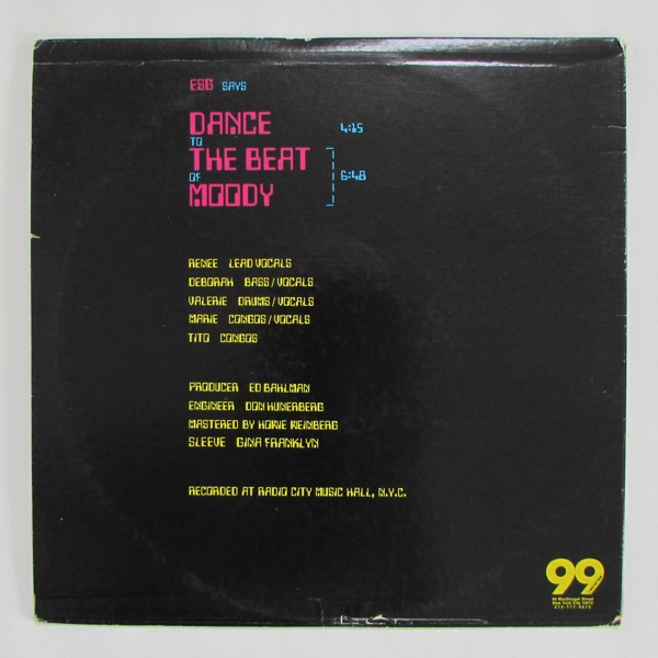 E.S.G PARTY MUSIC MOODY NO WAVE ノーウェイブ ESG - Moody - YouTube