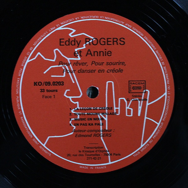 Eddy Rogers Et Annie - La Lecon Creole