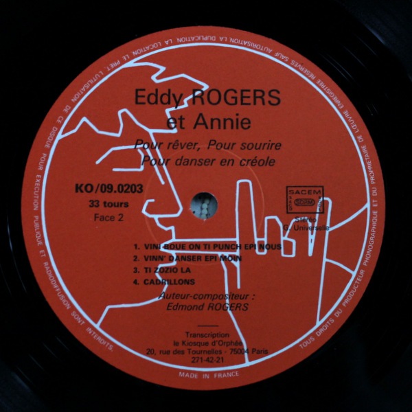 Eddy Rogers Et Annie - La Lecon Creole