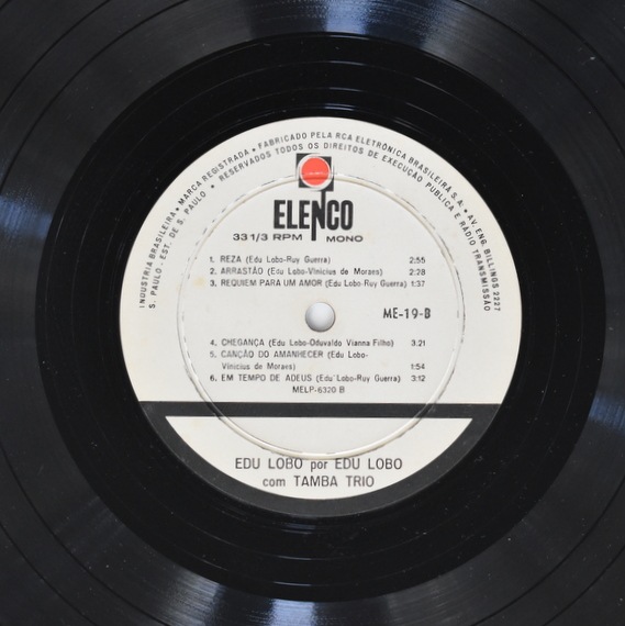 Edu Lobo Com A Participacao Do Tamba Trio - A Musica De Edu Lobo Por Edu Lobo