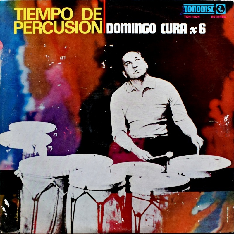 Domingo Cura x 6 - Tiempo De Percusion  [LP]