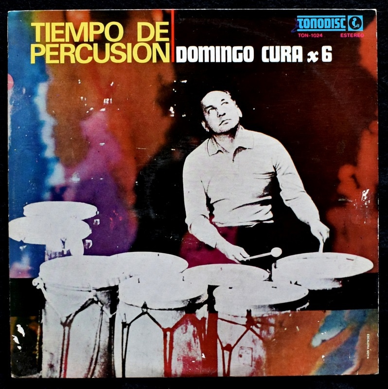 Domingo Cura x 6 - Tiempo De Percusion  [LP]