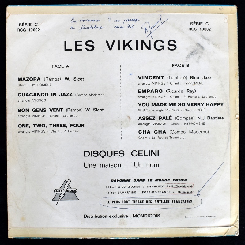 Les Vikings - Boum Vacances  [LP]
