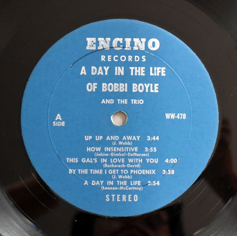 Bobbi Boyle And The Trio - A Day in The Life   [LP]