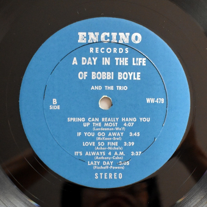 Bobbi Boyle And The Trio - A Day in The Life   [LP]