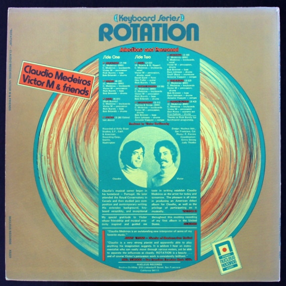 Claudio Medeiros, Victor M And Friends - Rotation