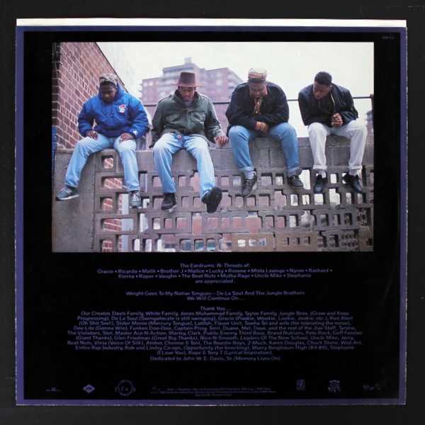 A Tribe Called Quest - People's Instinctive Travels And The Paths Of Rhythm