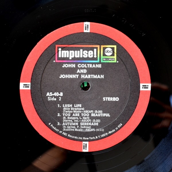 John Coltrane And Johnny Hartman - John Coltrane And Johnny Hartman  [LP]