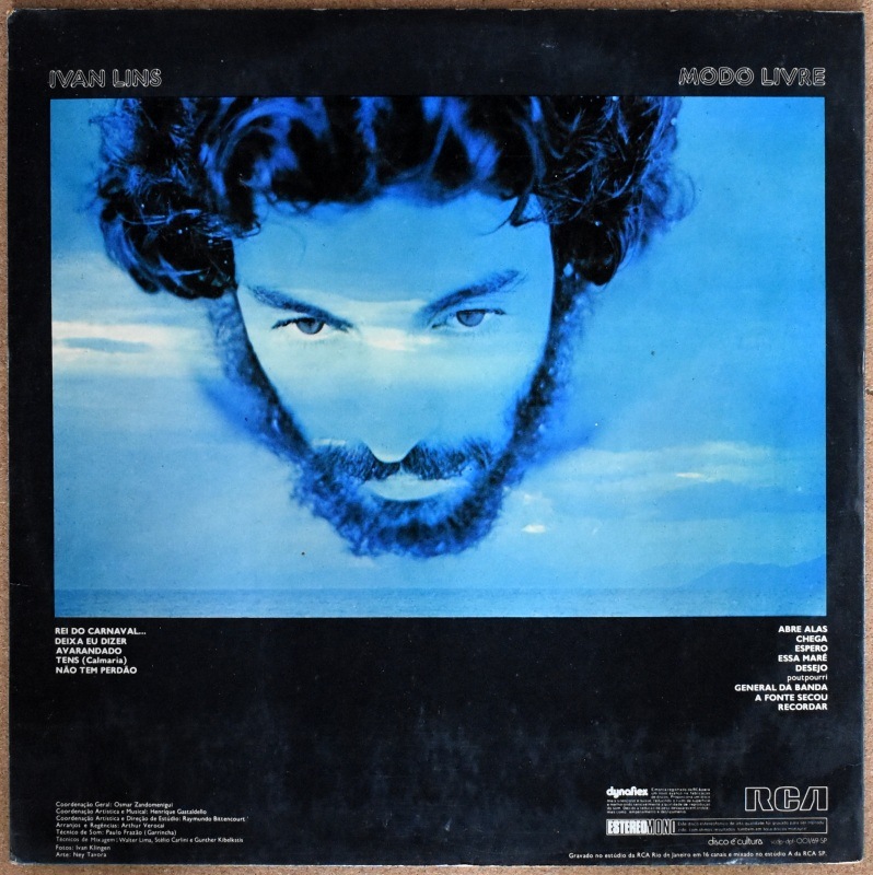Ivan Lins - Modo Livre [LP] オリジナル盤 美品｜JAZZ,JAZZ FUNK