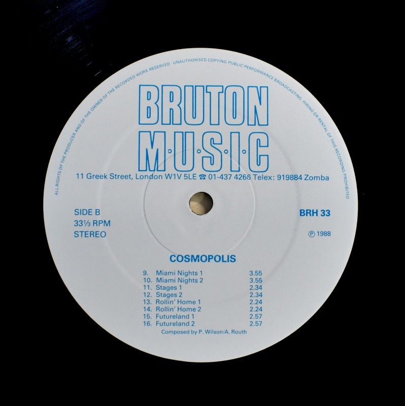 Patrick Wilson / Adam Routh - Cosmopolis    [LP]