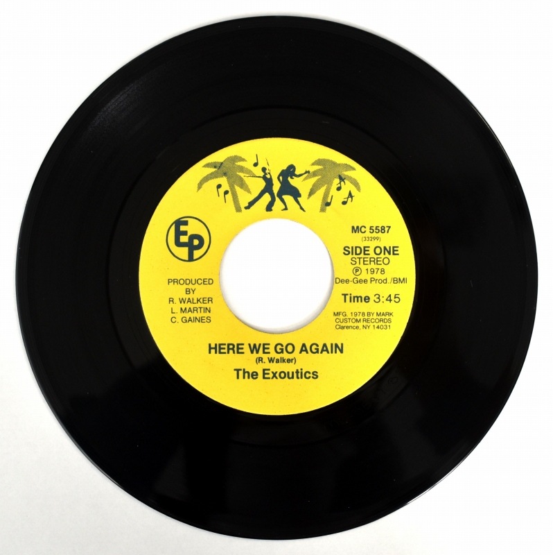 The Exoutics - Here We Go Again / Keep Groovin'    [7inch]