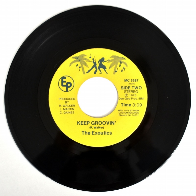 The Exoutics - Here We Go Again / Keep Groovin'    [7inch]