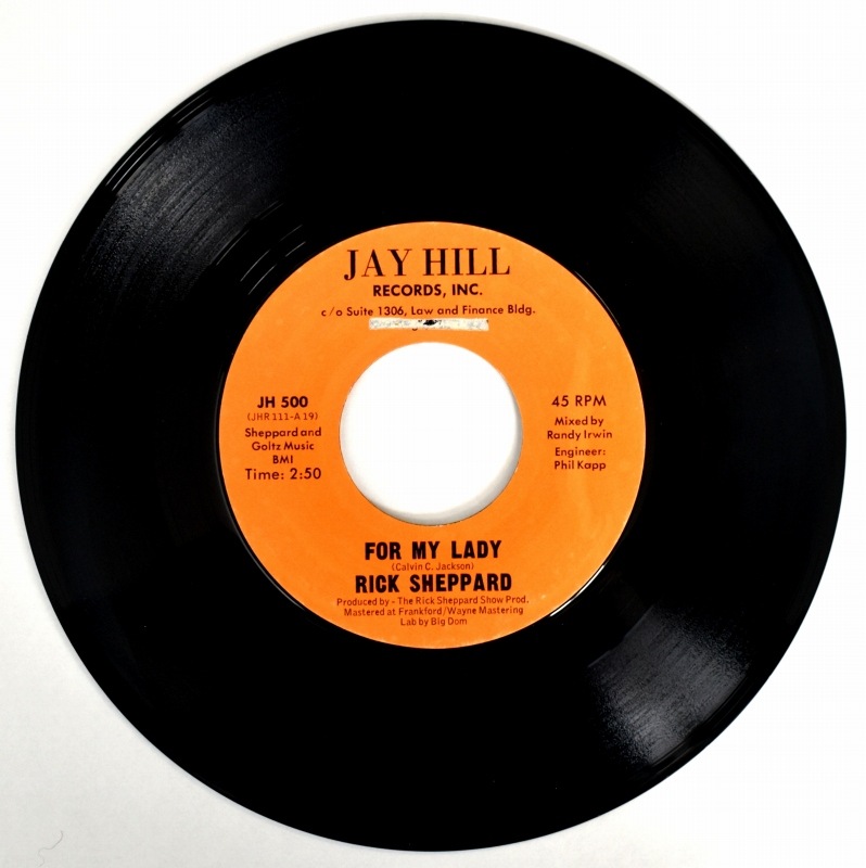 Rick Sheppard - For My Lady / Just You And Me      [7inch]