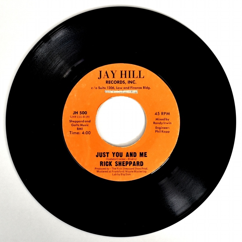 Rick Sheppard - For My Lady / Just You And Me      [7inch]