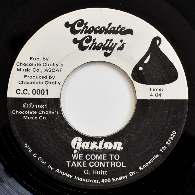 �쥢�֥�����Gaston - We Come To Take Control / I Wanna Play  [7inch]