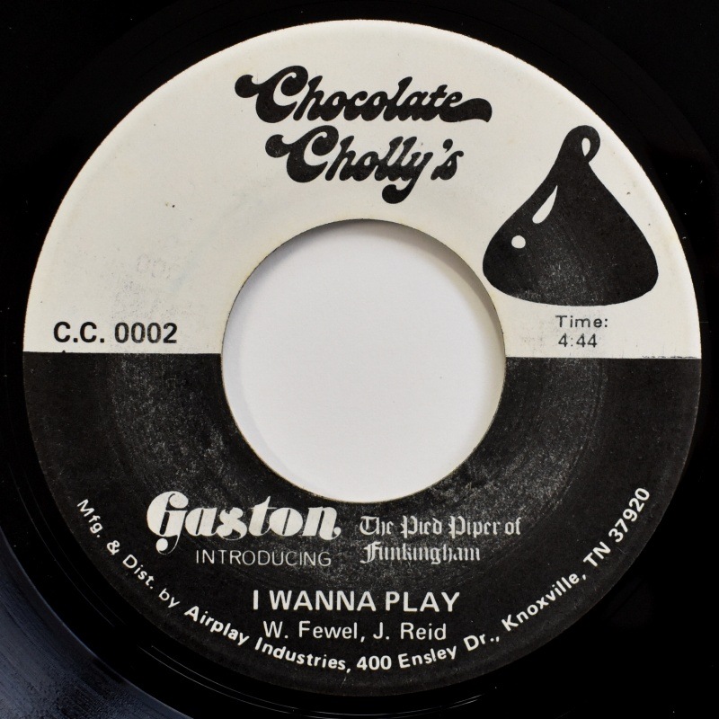 �쥢�֥�����Gaston - We Come To Take Control / I Wanna Play  [7inch]