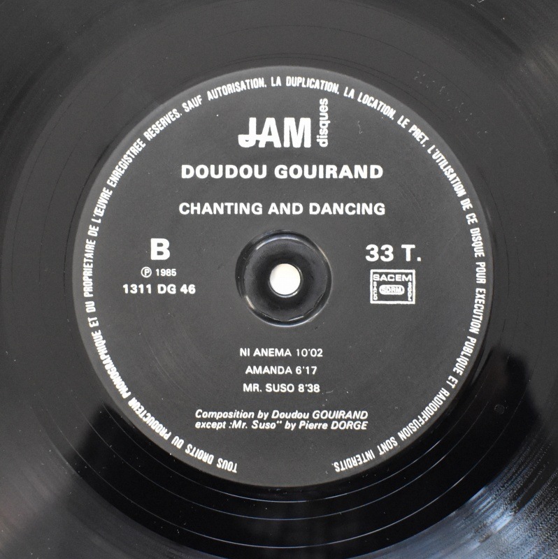 Doudou Gouirand World Music Company - Chanting & Dancing - Live At Zu;rich Jazz Festival  [LP]