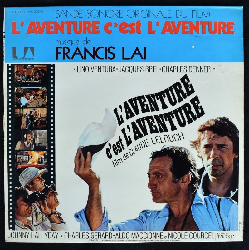 Francis Lai - Bande Sonore Originale Du Film "L'aventure C'est L'aventure"  [LP]