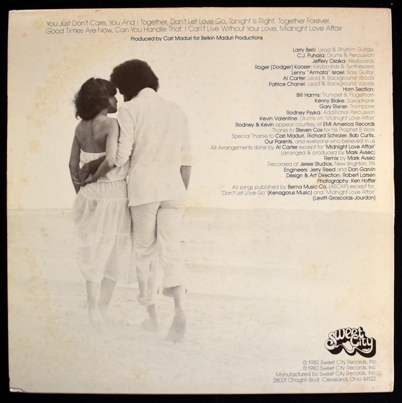 Carter And Chanel - Midnight Love Affair [LP]｜SOUL / FUNK,Disco