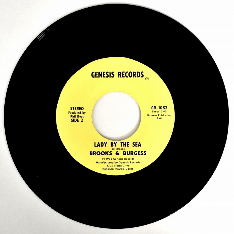 Burgess & Brooks - Revelation / Lady By The Sea     [7inch]
