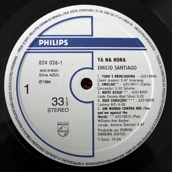 Emilio Santiago - Ta Na Hora